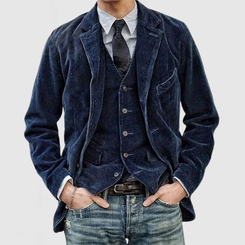 Richard | Vintage-jacka och väst för herr